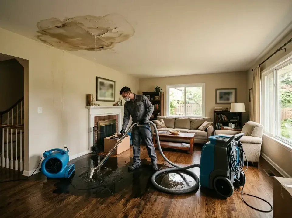 attic-pipe-burst-ceiling-drip-008 — frequently asked questions, Water Damage Restoration & Carpet Care in Duluth, GA